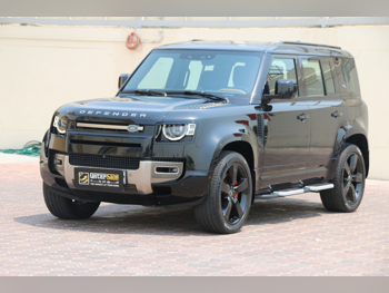 Land Rover  Defender  110 X  2022  Automatic  107,000 Km  6 Cylinder  Four Wheel Drive (4WD)  SUV  Black  With Warranty