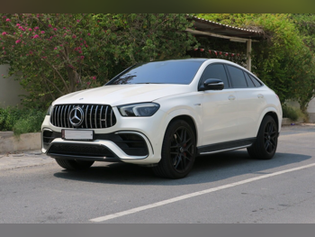 Mercedes-Benz  GLE  63S AMG COUPE  2022  Automatic  78,000 Km  8 Cylinder  Four Wheel Drive (4WD)  SUV  White  With Warranty