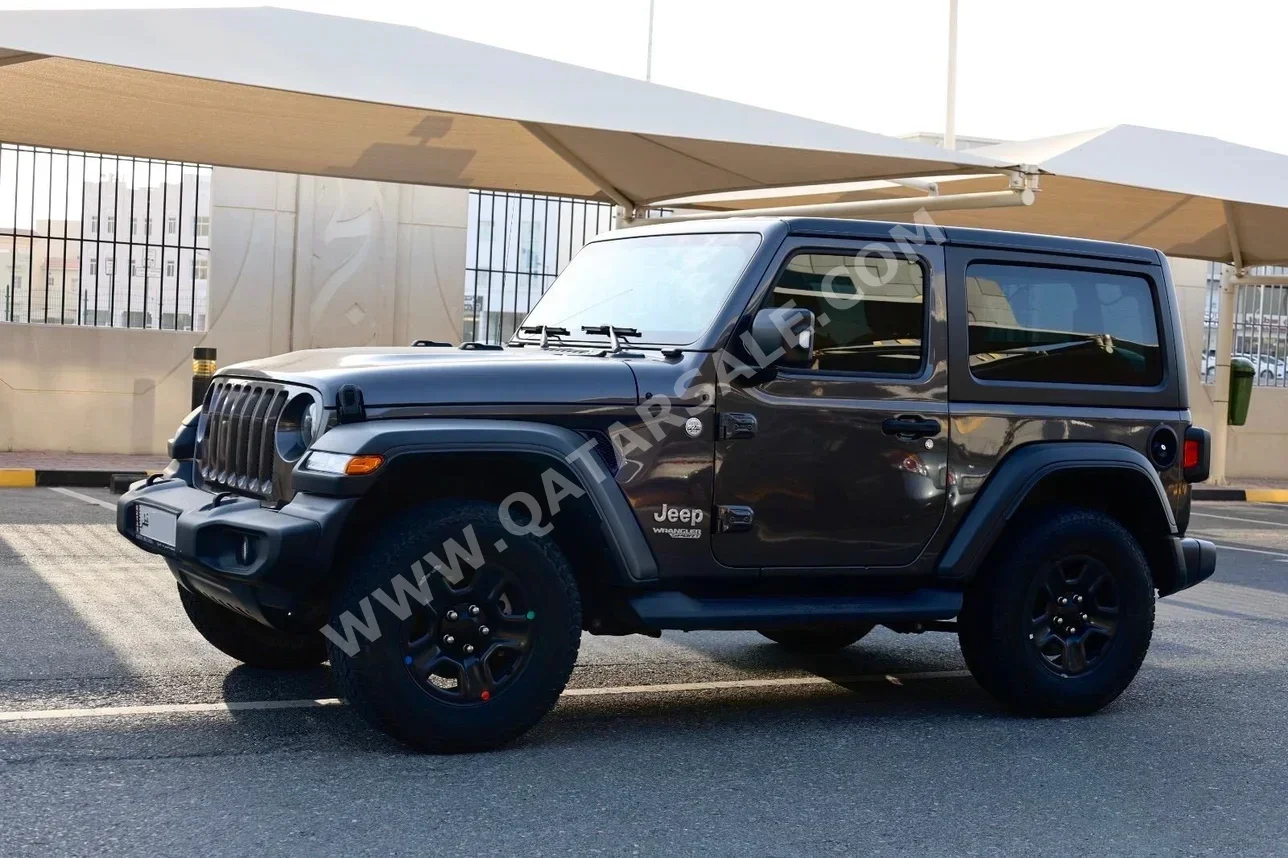 Jeep  Wrangler  Sport  2020  Automatic  78,000 Km  6 Cylinder  Four Wheel Drive (4WD)  SUV  Gray  With Warranty