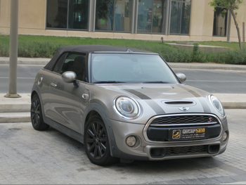 Mini  Cooper  S  2017  Automatic  176,000 Km  4 Cylinder  Front Wheel Drive (FWD)  Convertible  Gray