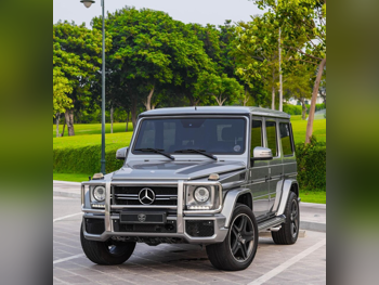 Mercedes-Benz  G-Class  500 AMG  2013  Automatic  115,000 Km  8 Cylinder  Four Wheel Drive (4WD)  SUV  Gray  With Warranty