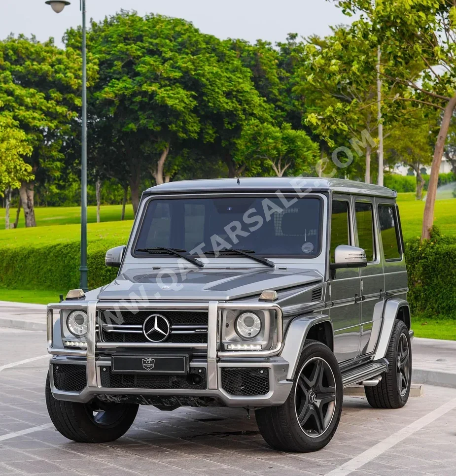 Mercedes-Benz  G-Class  500 AMG  2013  Automatic  115,000 Km  8 Cylinder  Four Wheel Drive (4WD)  SUV  Gray  With Warranty