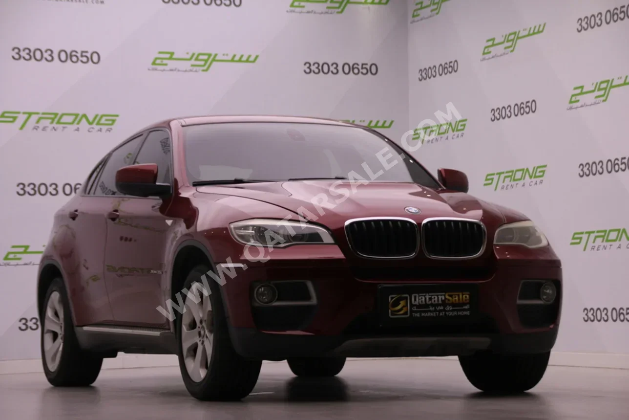 BMW  X-Series  X6  2013  Automatic  154,000 Km  6 Cylinder  Four Wheel Drive (4WD)  SUV  Maroon