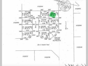 Lands For Sale  in Al Wakrah  - Al Meshaf  -Area Size 500 Square Meter