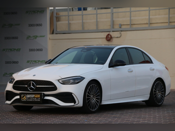 Mercedes-Benz  C200  Sedan  White  2023