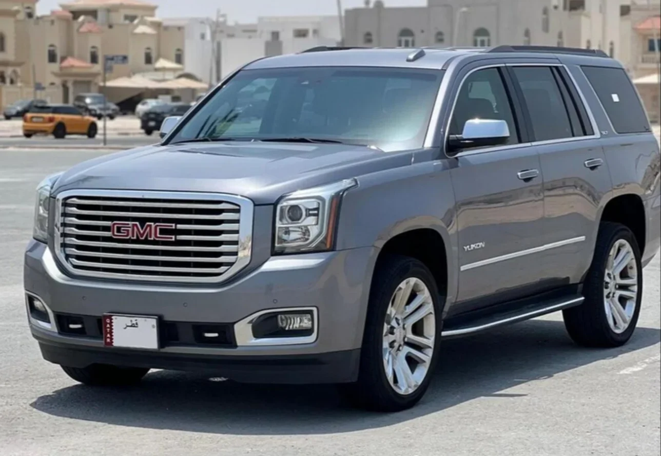 جي ام سي  يوكون  اس ال تي  2019  اوتوماتيك  124,000 كم  8 سلندر  دفع رباعي  اس يو في  رمادي