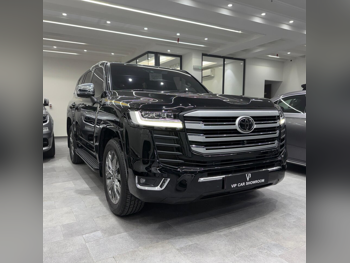 Toyota  Land Cruiser  VXR Twin Turbo  2022  Automatic  108,000 Km  6 Cylinder  Four Wheel Drive (4WD)  SUV  Black  With Warranty
