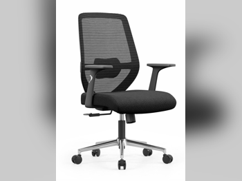 كراسي مكتب ميرير للمفروشات  - كرسي تنفيذي  - أسود