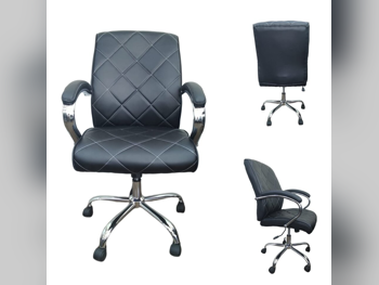 كراسي مكتب ميرير للمفروشات  - كرسي تنفيذي  - أسود