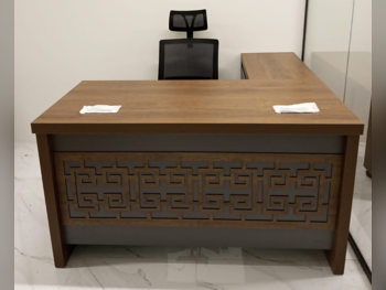 Desks & Computer Desks - Manager Desk  - Merir Furniture  - Brown