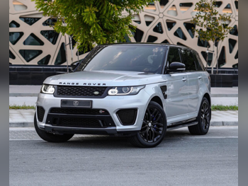 Land Rover  Range Rover  Sport SVR  2015  Automatic  105,000 Km  8 Cylinder  All Wheel Drive (AWD)  SUV  Silver  With Warranty