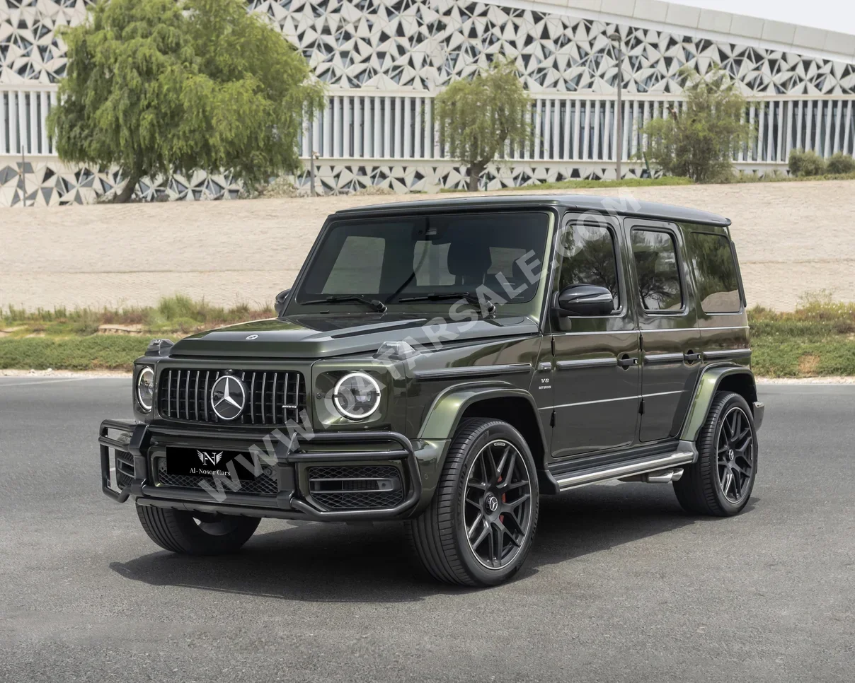 Mercedes-Benz  G-Class  63 AMG  2021  Automatic  48,000 Km  8 Cylinder  Four Wheel Drive (4WD)  SUV  Green