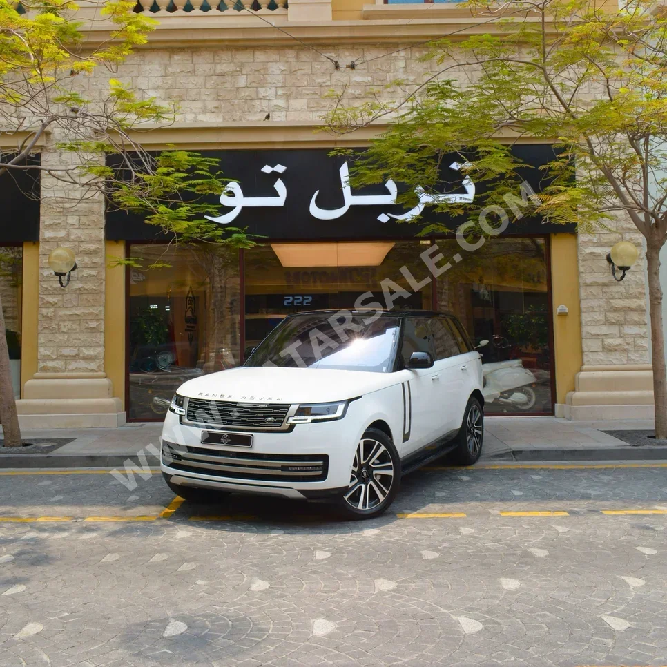لاند روفر  رنج روفر  فوج اتش اس اي  2023  اوتوماتيك  57,000 كم  8 سلندر  دفع رباعي  اس يو في  أبيض  تحت الضمان