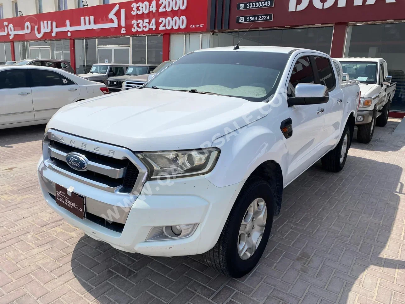 فورد  رانجر  اكس ال تي  2016  اوتوماتيك  199,000 كم  4 سلندر  دفع رباعي  اس يو في  أبيض