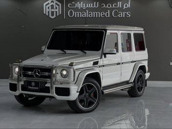 مرسيدس - بنز  جي - كلاس  63 اي ام جي  2014  اوتوماتيك  141,000 كم  8 سلندر  دفع رباعي  اس يو في  أبيض