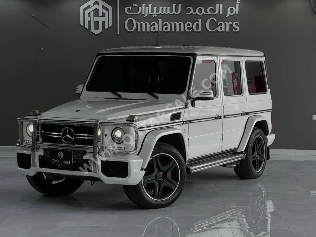 Mercedes-Benz  G-Class  63 AMG  2014  Automatic  141,000 Km  8 Cylinder  Four Wheel Drive (4WD)  SUV  White