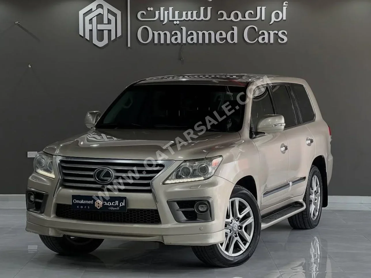 لكزس  ال اكس  570  2013  اوتوماتيك  195,000 كم  8 سلندر  دفع رباعي  اس يو في  فضي