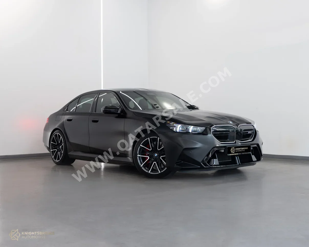 BMW  M-Series  5  2025  Automatic  6,400 Km  8 Cylinder  Rear Wheel Drive (RWD)  Sedan  Black  With Warranty