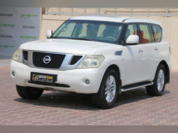 Nissan  Patrol  LE  2013  Automatic  193,000 Km  8 Cylinder  Four Wheel Drive (4WD)  SUV  White