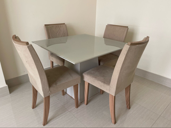 Tables & Sideboards Table & Chairs  - Pan Emirates  - Beige
