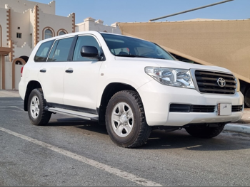 تويوتا  لاند كروزر  جي  2008  عادي  400,000 كم  6 سلندر  دفع رباعي  اس يو في  أبيض