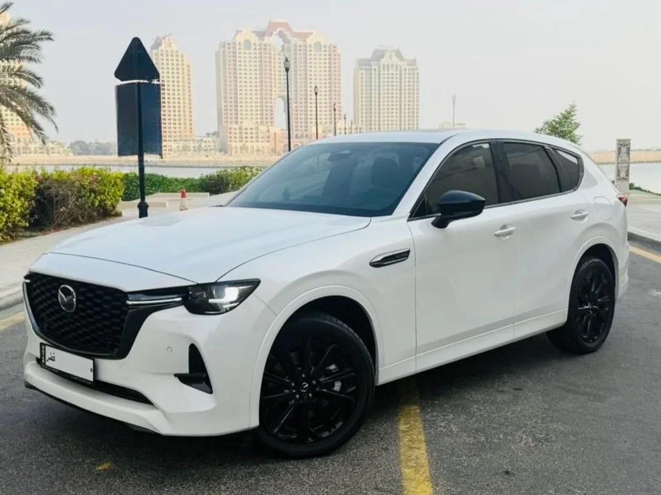 Mazda  CX  60  2025  Automatic  300 Km  6 Cylinder  All Wheel Drive (AWD)  SUV  White  With Warranty