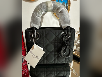 Bags  - Dior  - Black  - Vegan Leather  - For Women