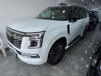Nissan  Patrol  Platinum turbo  2025  Automatic  0 Km  6 Cylinder  Four Wheel Drive (4WD)  SUV  White  With Warranty