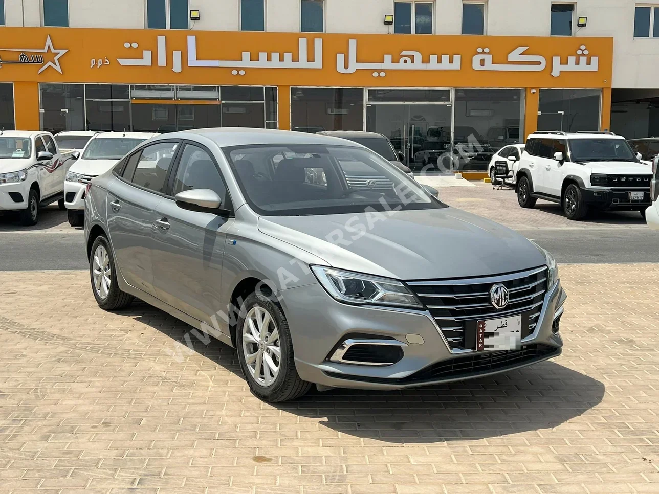 MG  MG5  2024  Automatic  1,600 Km  4 Cylinder  Rear Wheel Drive (RWD)  Sedan  Gray  With Warranty