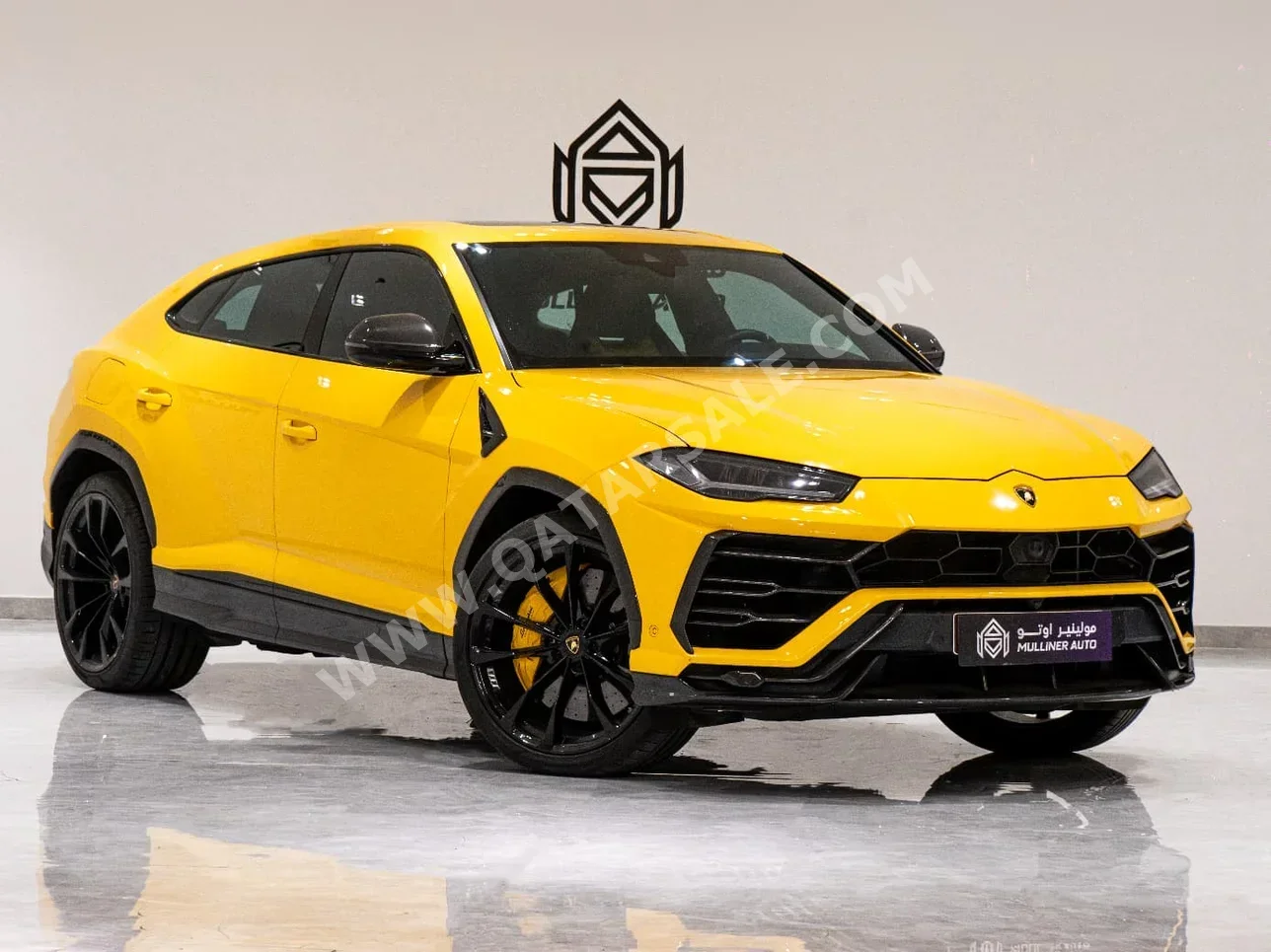 Lamborghini  Urus  2020  Automatic  37,146 Km  8 Cylinder  Four Wheel Drive (4WD)  SUV  Yellow  With Warranty