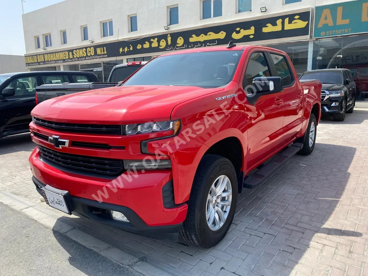 Chevrolet  Silverado  LTZ  2020  Automatic  8,000 Km  8 Cylinder  Four Wheel Drive (4WD)  Pick Up  Red