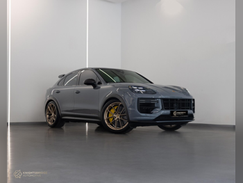 Porsche  Cayenne  Turbo GT  2024  Automatic  30,800 Km  8 Cylinder  All Wheel Drive (AWD)  SUV  Gray Nardo  With Warranty