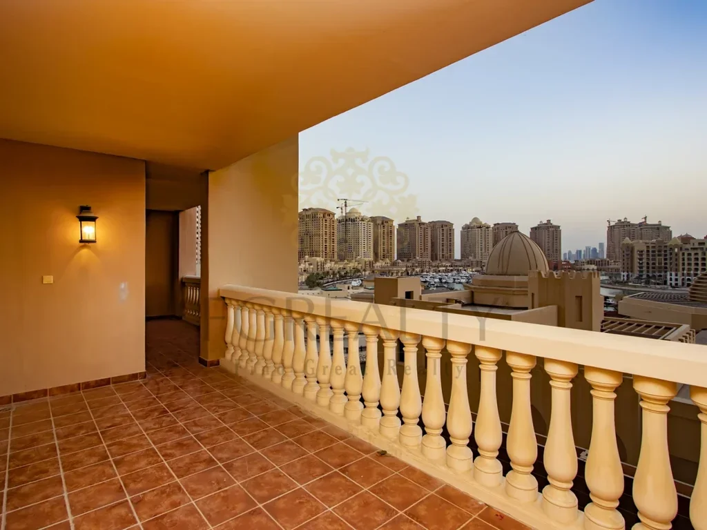 2 Bedrooms  Apartment  For Sale  in Doha -  The Pearl  Semi Furnished