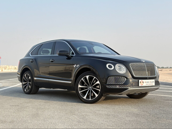 Bentley  Bentayga  2018  Automatic  137,400 Km  12 Cylinder  Four Wheel Drive (4WD)  SUV  Black