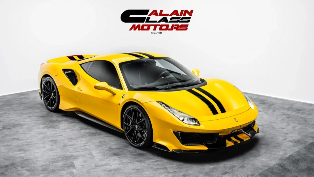 فيراري  488  بيستا  2020  اوتوماتيك  9,785 كم  8 سلندر  دفع خلفي  كوبيه \ سبورت  أصفر  تحت الضمان