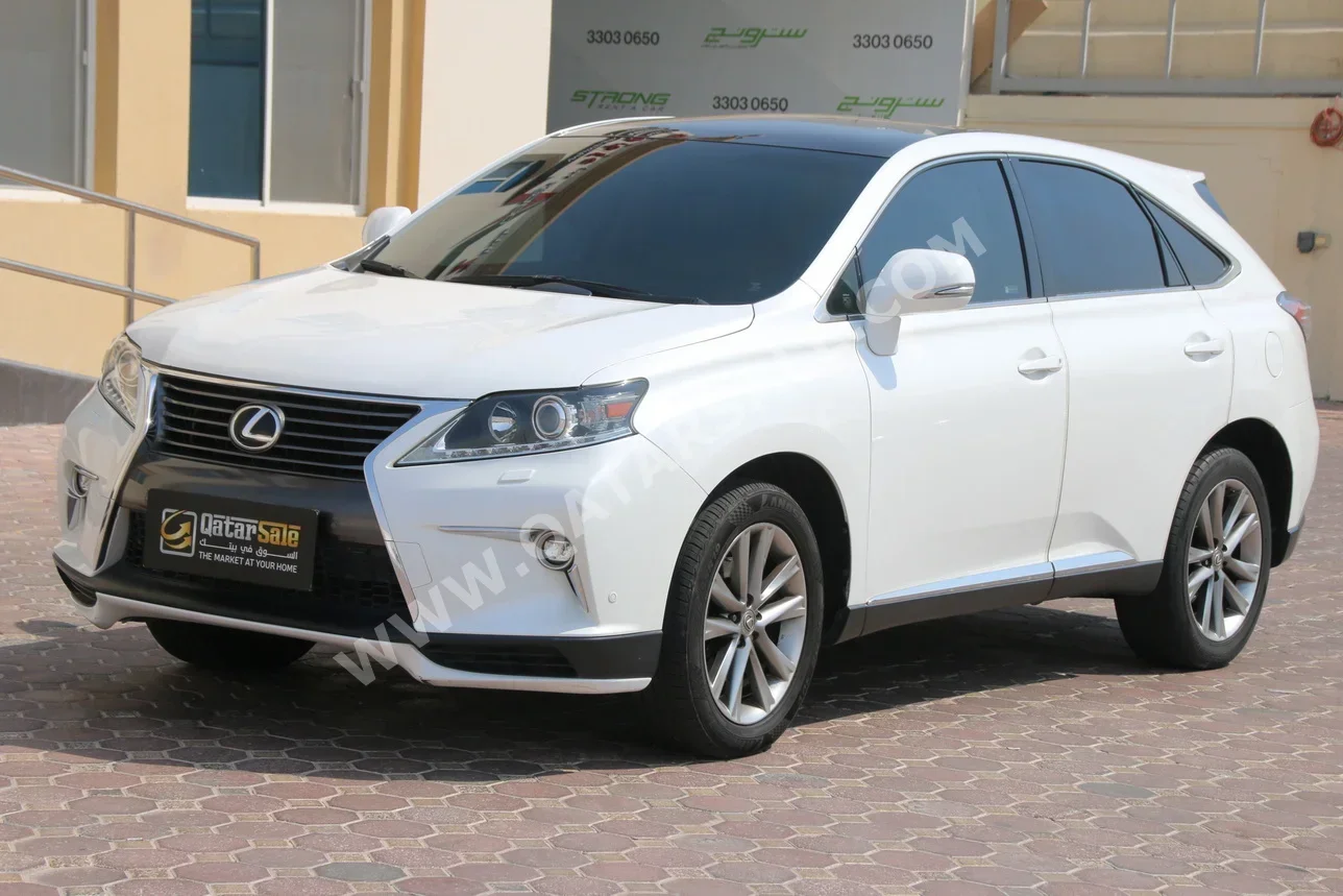 Lexus  RX  350  2015  Automatic  113,000 Km  6 Cylinder  Four Wheel Drive (4WD)  SUV  White