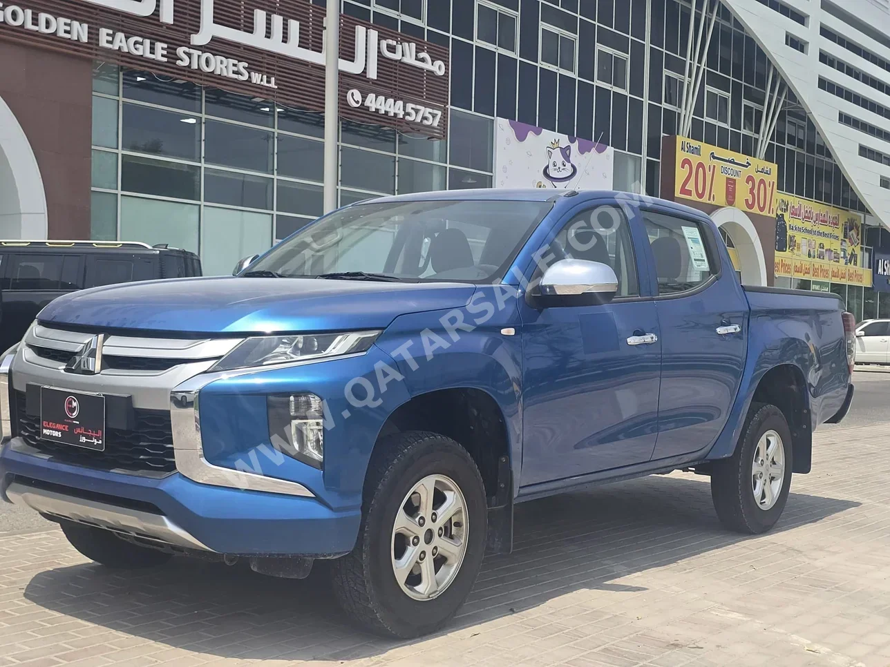 Mitsubishi  L 200  2020  Manual  145,000 Km  4 Cylinder  Four Wheel Drive (4WD)  Pick Up  Blue