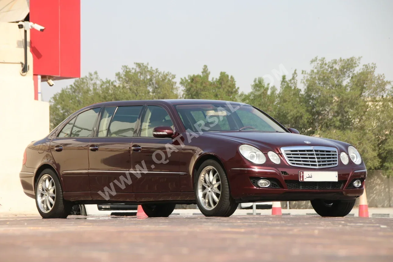 مرسيدس - بنز  اي - كلاس  350  2007  اوتوماتيك  18,500 كم  6 سلندر  دفع خلفي  سيدان  عنابي