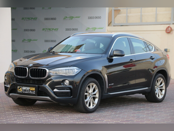 BMW  X-Series  X6  2015  Automatic  85,000 Km  6 Cylinder  Four Wheel Drive (4WD)  SUV  Black