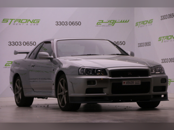 Nissan  Skyline  R34 GT-R  2000  Manual  60,000 Km  6 Cylinder  Four Wheel Drive (4WD)  Coupe / Sport  Gray