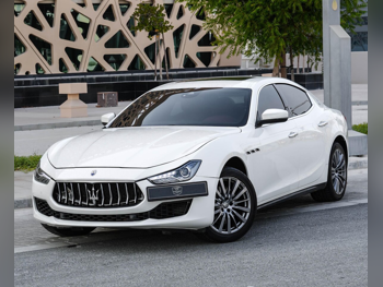 Maserati  Ghibli  S  2019  Automatic  49,000 Km  6 Cylinder  All Wheel Drive (AWD)  Sedan  White