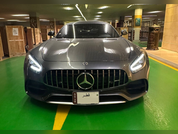 Mercedes-Benz  GT  S AMG  2019  Automatic  8,100 Km  8 Cylinder  Rear Wheel Drive (RWD)  Coupe / Sport  Gray