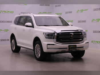 GWM  Tank  500  2025  Automatic  7,500 Km  6 Cylinder  Four Wheel Drive (4WD)  SUV  White  With Warranty