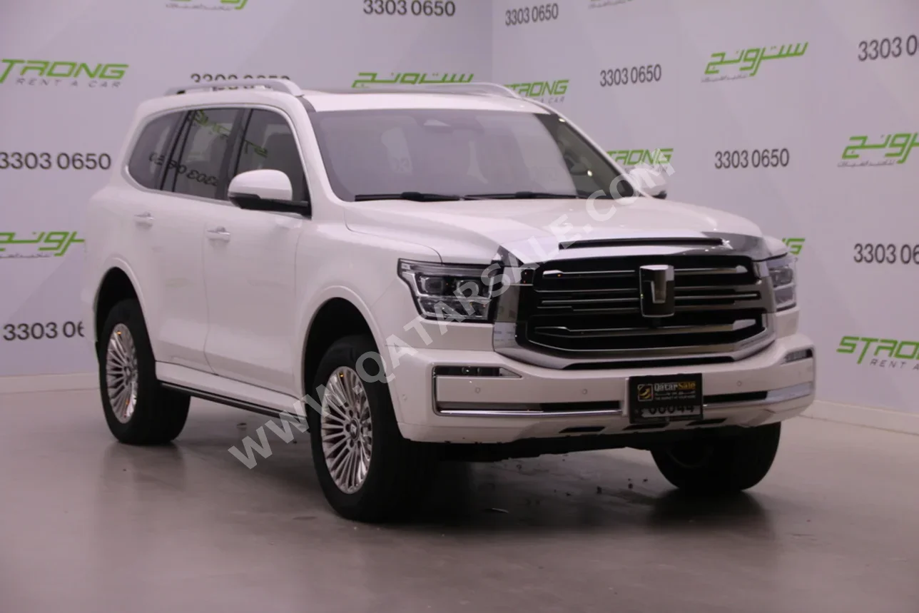 GWM  Tank  500  2025  Automatic  7,500 Km  6 Cylinder  Four Wheel Drive (4WD)  SUV  White  With Warranty
