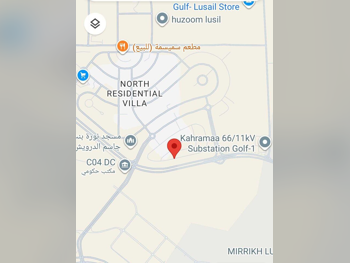 Lands For Sale in Lusail  - North Residential Villa  -Area Size 1,000 Square Meter