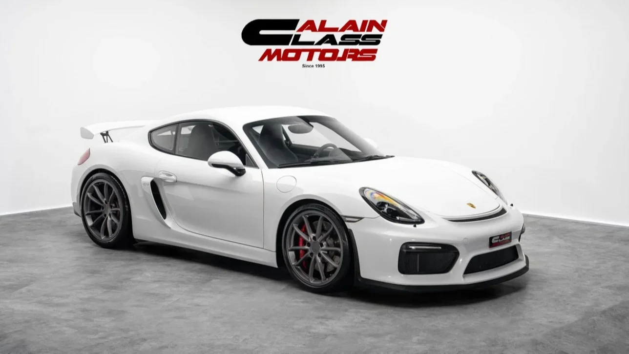Porsche  Cayman  GT4  2016  Automatic  50,453 Km  6 Cylinder  Rear Wheel Drive (RWD)  Coupe / Sport  White