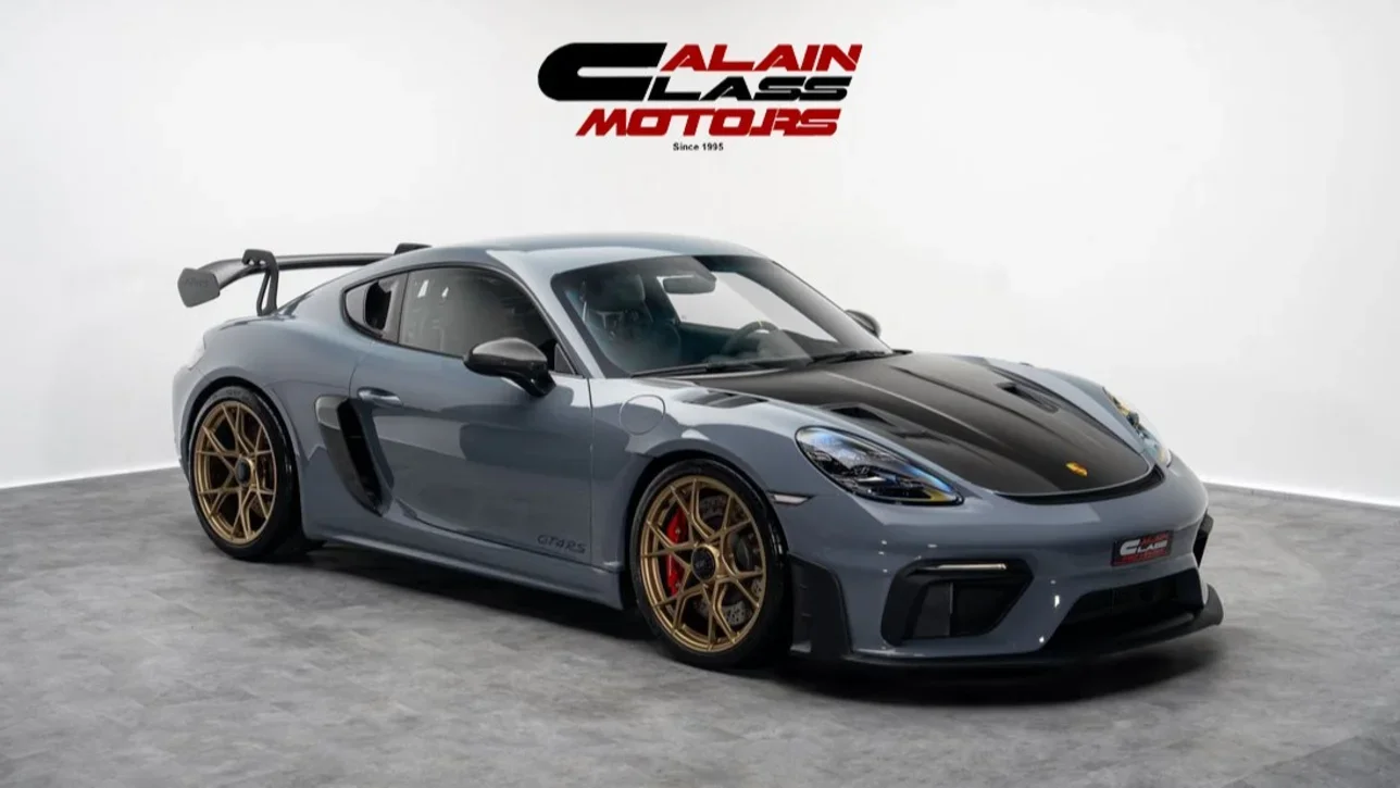 Porsche Cayman GT4 2025 Automatic 38 Km 6 Cylinder Rear Wheel Drive (RWD) Coupe / Sport Gray With Warranty