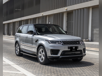 Land Rover  Range Rover  Sport HSE  2018  Automatic  110,000 Km  6 Cylinder  Four Wheel Drive (4WD)  SUV  Silver