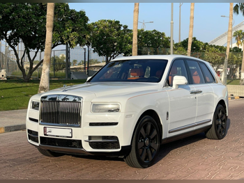 Rolls-Royce  Cullinan  2020  Automatic  38,000 Km  12 Cylinder  Four Wheel Drive (4WD)  SUV  White  With Warranty