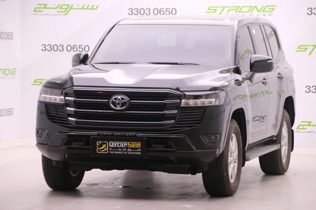 Toyota  Land Cruiser  GXR Twin Turbo  2022  Automatic  90,000 Km  6 Cylinder  Four Wheel Drive (4WD)  SUV  Black  With Warranty